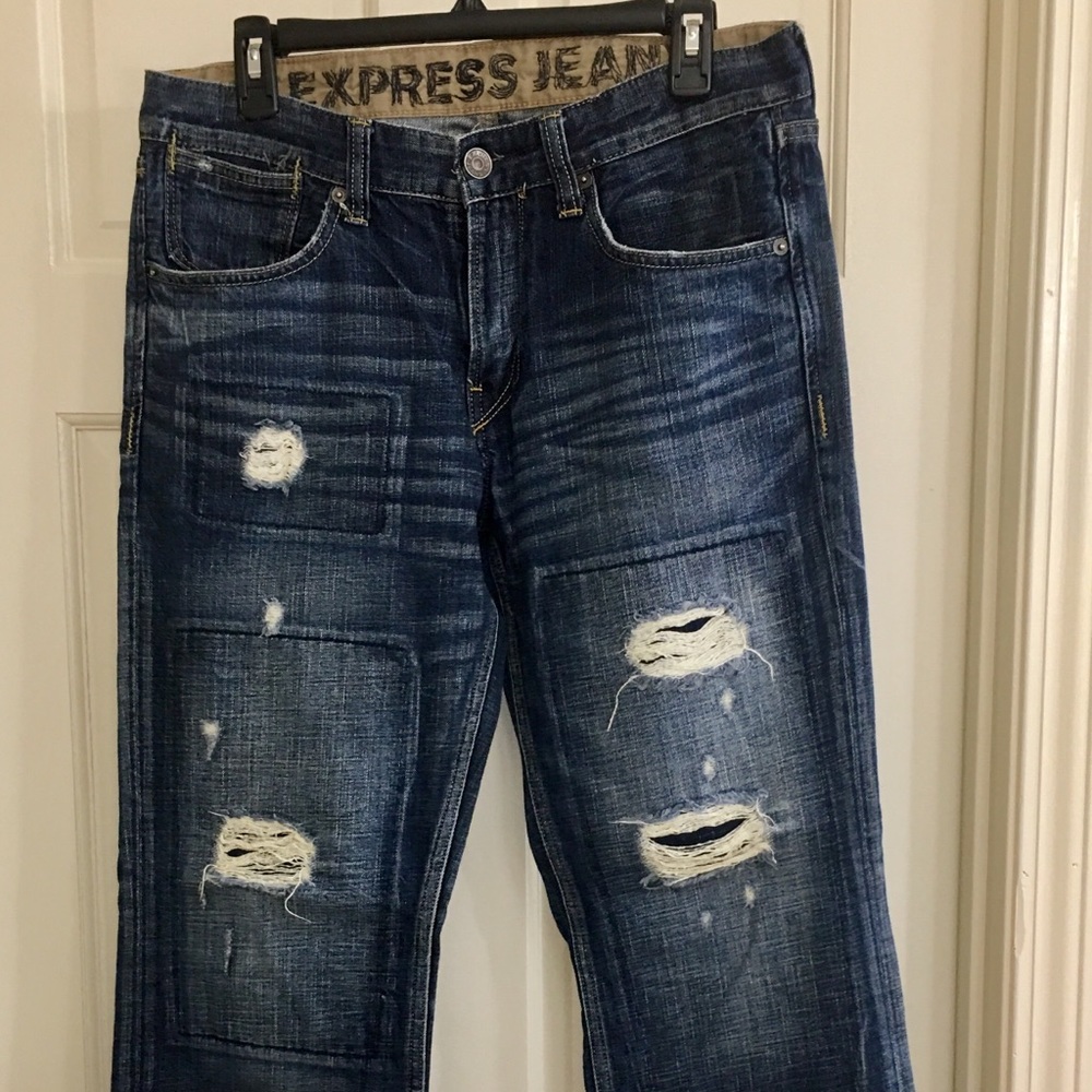 Men’s Express bootcut slim fit jeans 32x32
